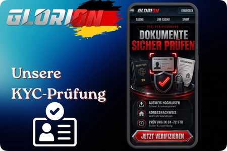 Glorion Casino Login Schritte